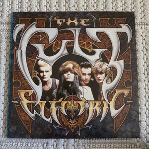 VTG Original 1987 THE CULT Album ELECTRIC Record 1ST PRESSING Vinyl Lp Excellent